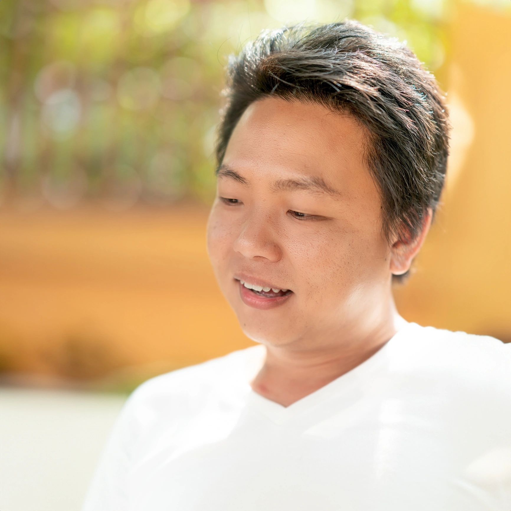 Portrait of a smiling local guide